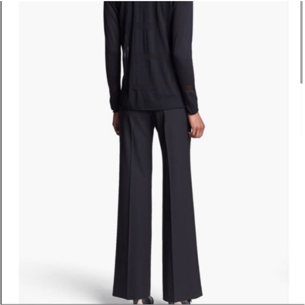 Lafayette 148 New York Wool Wide Leg Trouser Dress Pants - Picture 2 of 7